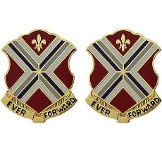 116th Infantry Regiment Unit Crest (Ever Forward)